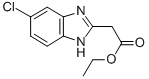 2-(5-氯-1H-苯并[d]咪唑-2-基)乙酸乙酯结构式_83520-64-3结构式