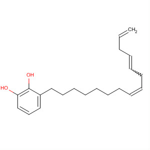 漆酚(15:3)结构式_83543-37-7结构式