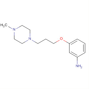 3-(3-(4-甲基哌嗪-1-基)丙氧基)苯胺结构式_835633-65-3结构式