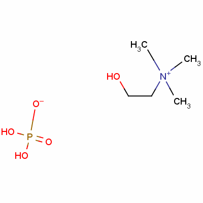 磷酸胆碱结构式_83846-92-8结构式