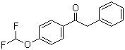 4-二氟甲氧基-2-苯基苯乙酮结构式_83882-61-5结构式