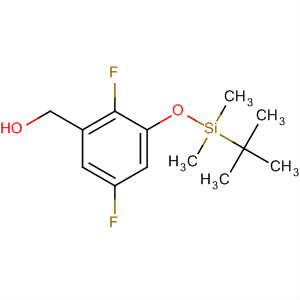(3-(叔丁基二甲基甲硅烷基氧基)-2,5-二氟苯基)甲醇结构式_838856-26-1结构式