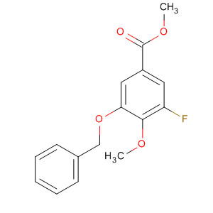 3-(苄氧基)-5-氟-4-甲氧基苯甲酸甲酯结构式_838856-89-6结构式
