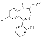 美氯西泮结构式_84031-17-4结构式