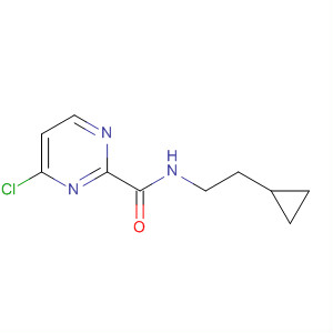 6-氯-N-(2-环丙基乙基)吡嗪-3-羧酰胺结构式_840488-85-9结构式