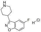 5-氟-3-(4-哌啶基)-1,2-苯并异噁唑盐酸盐结构式_84163-16-6结构式