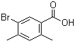 5-溴-2,4-二甲基苯甲酸结构式_842136-27-0结构式