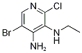 5-溴-2-氯-n3-乙基吡啶-3,4-二胺结构式_842144-03-0结构式