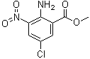 2-氨基-5-氯-3-硝基苯甲酸甲酯结构式_84228-49-9结构式