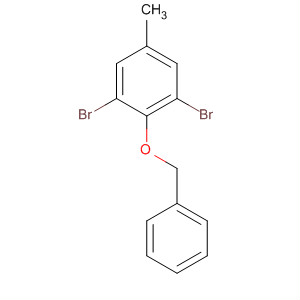 2-(苄氧基)-1,3-二溴-5-甲苯结构式_84379-34-0结构式
