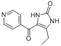 4-乙基-1,3-二氢-5-(4-吡啶羰基)-2H-咪唑-2-酮结构式_84490-12-0结构式
