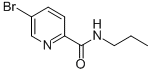 N-丙基-5-溴吡啶甲酰胺结构式_845305-89-7结构式