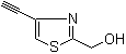 4-乙炔-2-噻唑甲醇结构式_845658-60-8结构式