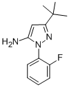 5-叔丁基-2-(2-氟苯基)-2H-吡唑-3yl胺结构式_845866-86-6结构式