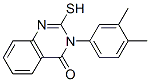 3-(3,4-二甲基苯基)-2-疏基-3h-喹唑啉-4-酮结构式_84772-25-8结构式