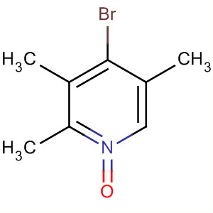 4-溴-2,3,5-三甲基吡啶1-氧化物结构式_848694-11-1结构式