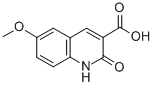 6-甲氧基-2-氧代-1,2-二氢-喹啉-3-羧酸结构式_848824-88-4结构式