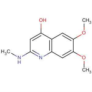 6,7-二甲氧基-2-甲基氨基-喹啉-4-醇结构式_849217-96-5结构式