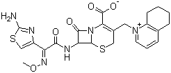 头孢喹咪结构式_84957-30-2结构式
