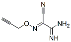(9ci)-2-氰基-2-[(2-丙炔氧基)亚氨基]-盐酸乙脒结构式_84981-69-1结构式