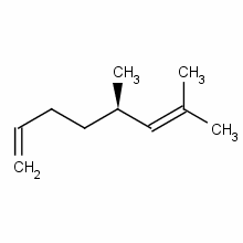异香茅烯结构式_85006-04-8结构式