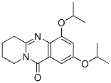 6,7,8,9-四氢-2,4-双(1-甲基乙氧基)-11H-吡啶并[2,1-b]喹唑啉-11-酮结构式_850656-07-4结构式