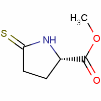 5-硫氧代-l-脯氨酸甲酯结构式_85178-37-6结构式