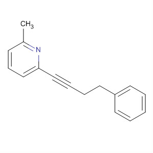 2-甲基-6-(4-苯基-1-丁炔-1-基)吡啶结构式_851854-14-3结构式