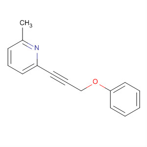 2-甲基-6-(3-苯氧基-1-丙炔-1-基)吡啶结构式_851854-38-1结构式