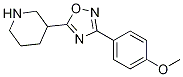 3-(3-(4-甲氧基苯基)-1,2,4-噁二唑-5-基)哌啶结构式_852022-71-0结构式