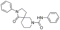 1-氧代-N,2-二苯基-2,7-二氮杂螺[4.5]癸烷-7-羧酰胺结构式_852339-01-6结构式