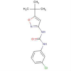1-(5-(叔丁基)异噁唑-3-基)-3-(3-氯苯基)脲结构式_852670-31-6结构式