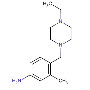 4-(4-乙基哌嗪-1-甲基)-3-甲基苯胺结构式_853297-52-6结构式