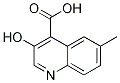 3-羟基-6-甲基喹啉-4-羧酸结构式_854860-35-8结构式