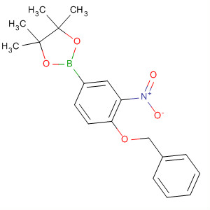 [2-硝基-4-(4,4,5,5-四甲基-[1,3,2]二噁硼烷-2-基)-苯基]-氨基甲酸叔丁酯结构式_855738-76-0结构式