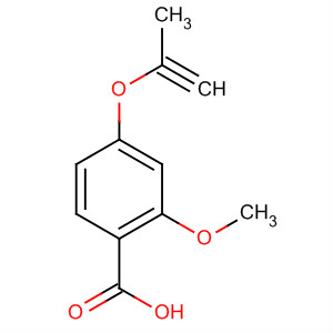 2-甲氧基-4-(2-丙炔-1-氧基)苯甲酸结构式_85607-70-1结构式