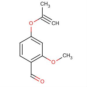 2-甲氧基-4-(2-丙炔-1-基氧基)苯甲醛结构式_85607-71-2结构式