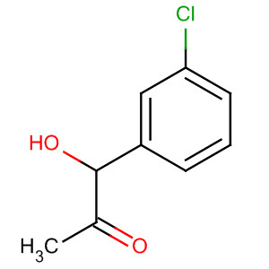 1-(3-氯苯基)-1-羟基-2-丙酮结构式_857233-13-7结构式