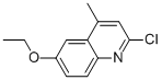 2-Chloro-6-ethoxy-4-methylquinolineStructure,857801-72-0Structure 2-Chloro-6-ethoxy-4-methylquinoline Structure,857801-72-0Structure