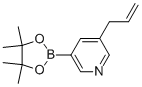3-(2-丙烯-1-基)-5-(4,4,5,5-四甲基-1,3,2-二噁硼烷-2-基)-吡啶结构式_857934-96-4结构式