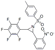 2-(2-硝基苯基)-3-(全氟苯基)-1-甲苯磺酰氮丙啶结构式_861437-15-2结构式