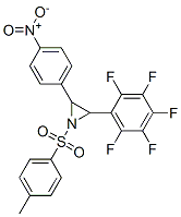 2-(4-硝基苯基)-3-(全氟苯基)-1-甲苯磺酰氮丙啶结构式_861437-22-1结构式
