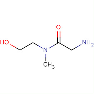 (9ci)-2-氨基-n-(2-羟基乙基)-n-甲基-乙酰胺结构式_86150-30-3结构式