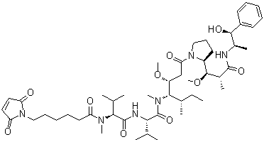 Mc-mmae结构式_863971-24-8结构式