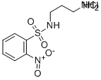N-(2-硝基苯磺酰基)-1,3-二氨基丙烷盐酸盐结构式_863983-46-4结构式