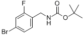 4-溴-2-氟苄基氨基甲酸叔丁酯结构式_864262-97-5结构式