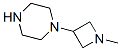 Piperazine,1-(1-methyl-3-azetidinyl)-Structure,864350-81-2Structure Piperazine,1-(1-methyl-3-azetidinyl)- Structure,864350-81-2Structure