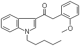 2-(2-Methoxyphenyl)-1-(1-pentyl-1H-indol-3-yl)-EthanoneStructure,864445-43-2Structure 2-(2-Methoxyphenyl)-1-(1-pentyl-1H-indol-3-yl)-Ethanone Structure,864445-43-2Structure