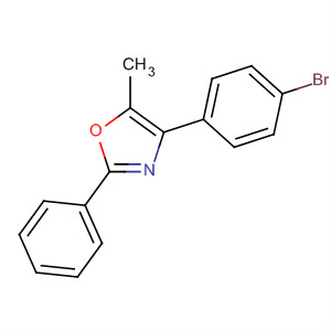 4-(4-溴苯基)-5-甲基-2-苯基噁唑结构式_864449-48-9结构式