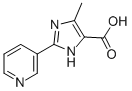 5-甲基-2-吡啶-3-基-3H-咪唑-4-羧酸结构式_864461-16-5结构式